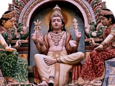 Бог Шива в окружении богинь